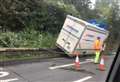 Multi-vehicle crash on M2