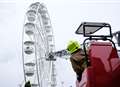 Three 'rescued' from Ferris wheel