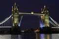 London’s Tower Bridge remains stuck open overnight