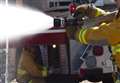 Firefighters tackle farm building fire