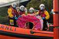 Teenagers drifting out to sea on ‘inflatable doughnut’ rescued by helicopter