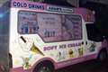 Not cool: Man held after police chase pink ice cream van through city