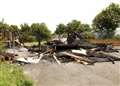 Arsonists strike at derelict school