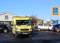 Ambulance and fire crews called to supermarket