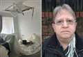 Pensioner forced out of home after mouldy ceiling collapses