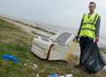 Valuable site being buried in rubbish, says fossil collector 