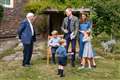 William, Kate and the children get baking for Poppy Appeal