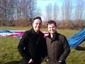 Ant and Dec in balloon crash