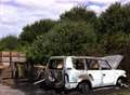 Orchard arson probed by police