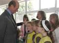 Duke officially opens new village hall