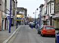 Power cut hits high street