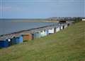 Suspicious blaze at beach huts