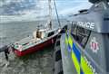 Stolen yacht found 10 miles out at sea
