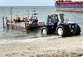 Family rescued from cliffs after being caught out by tide