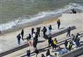 Film crews spotted on Kent beach