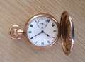 Gold pocket watch stolen in burglary