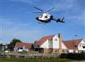 Air ambulance called to crash