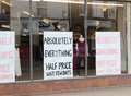 Fashion chain shuts up shop