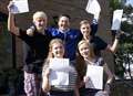 Pupils celebrate GCSE results 