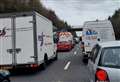 Long delays on M25 after crash