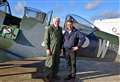 Spitfire pilot's emotional reunion with his first plane