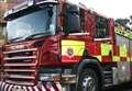 Car fire causes delays