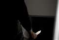 Man 'caught with knife'