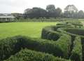 Ancient formal garden