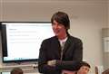 Students get science lessons from Professor Brian Cox