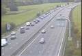 M25 reopened after crash