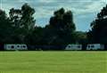 Traveller camp moved on after ‘unlawful incursion’ on playing fields