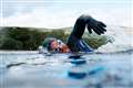 Endurance swimmer breaks record for longest ever open swim in Loch Ness