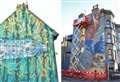 Stunning graffiti art transforms seaside town's homes