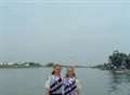 Rowing pair win national medals