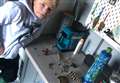 Shock as crab-hunting boy finds hoard of live ammo