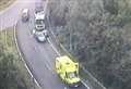 Crash causes closure of slip road between M20 and M25