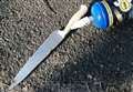 Large blade found in town centre litter pick