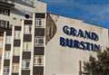 Two hurt as Grand Burstin hotel wall collapses