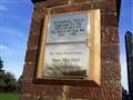 Thieves target war memorial