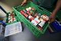 Huge increase in food bank use in recent weeks, charities report