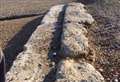 Wartime slipway found on beach