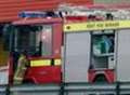 Fire crews tackle blaze