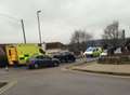 Women injured in crash outside college