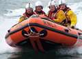 Boat drama as men fall into water