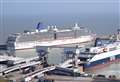 Cruise ships laid up at Port