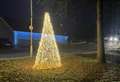 Thirteen-foot LED Christmas tree stolen from busy roundabout