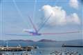 Red Arrows mark Battle of Britain anniversary over Guernsey