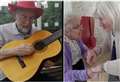 Care home residents rock out