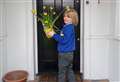 Flowers bring cheer to doorsteps 