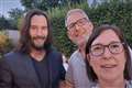 ‘He has made our year’: Keanu Reeves delights locals at a Northamptonshire pub